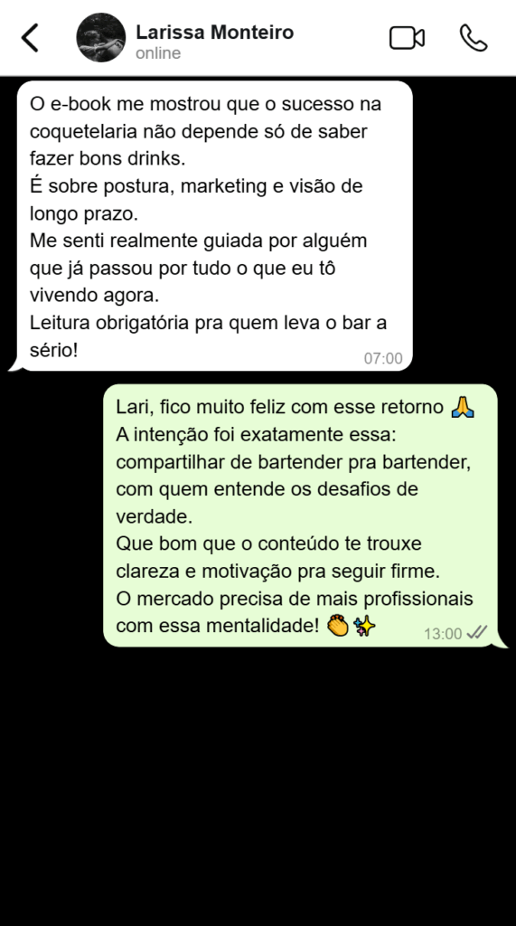DO COPO AO NEGÓCIO — O Guia Do Empreendedor na Coquetelaria