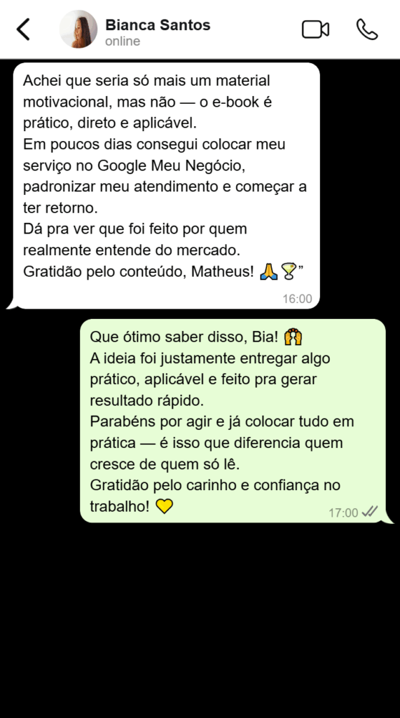 DepoimDO COPO AO NEGÓCIO — O Guia Do Empreendedor na Coquetelarianto 09