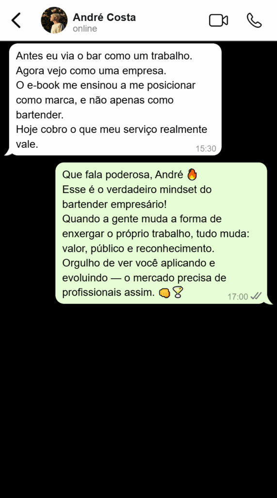 DO COPO AO NEGÓCIO — O Guia Do Empreendedor na Coquetelaria