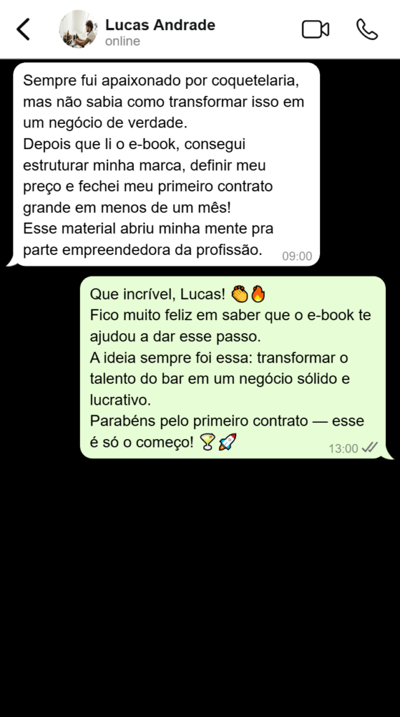DO COPO AO NEGÓCIO — O Guia Do Empreendedor na Coquetelaria