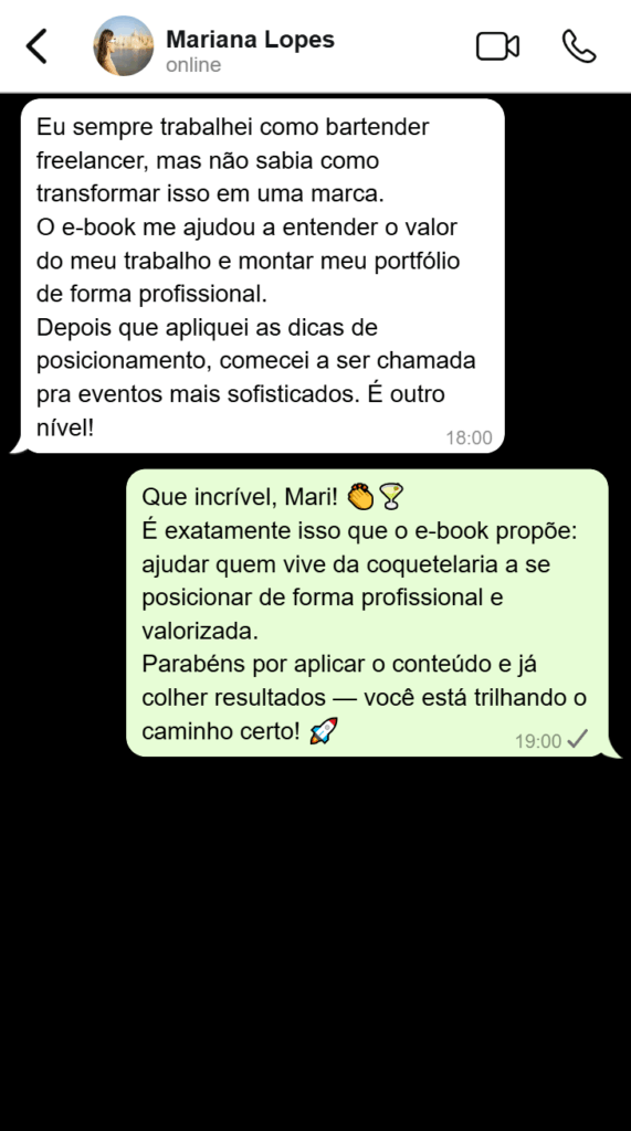 DO COPO AO NEGÓCIO — O Guia Do Empreendedor na Coquetelaria