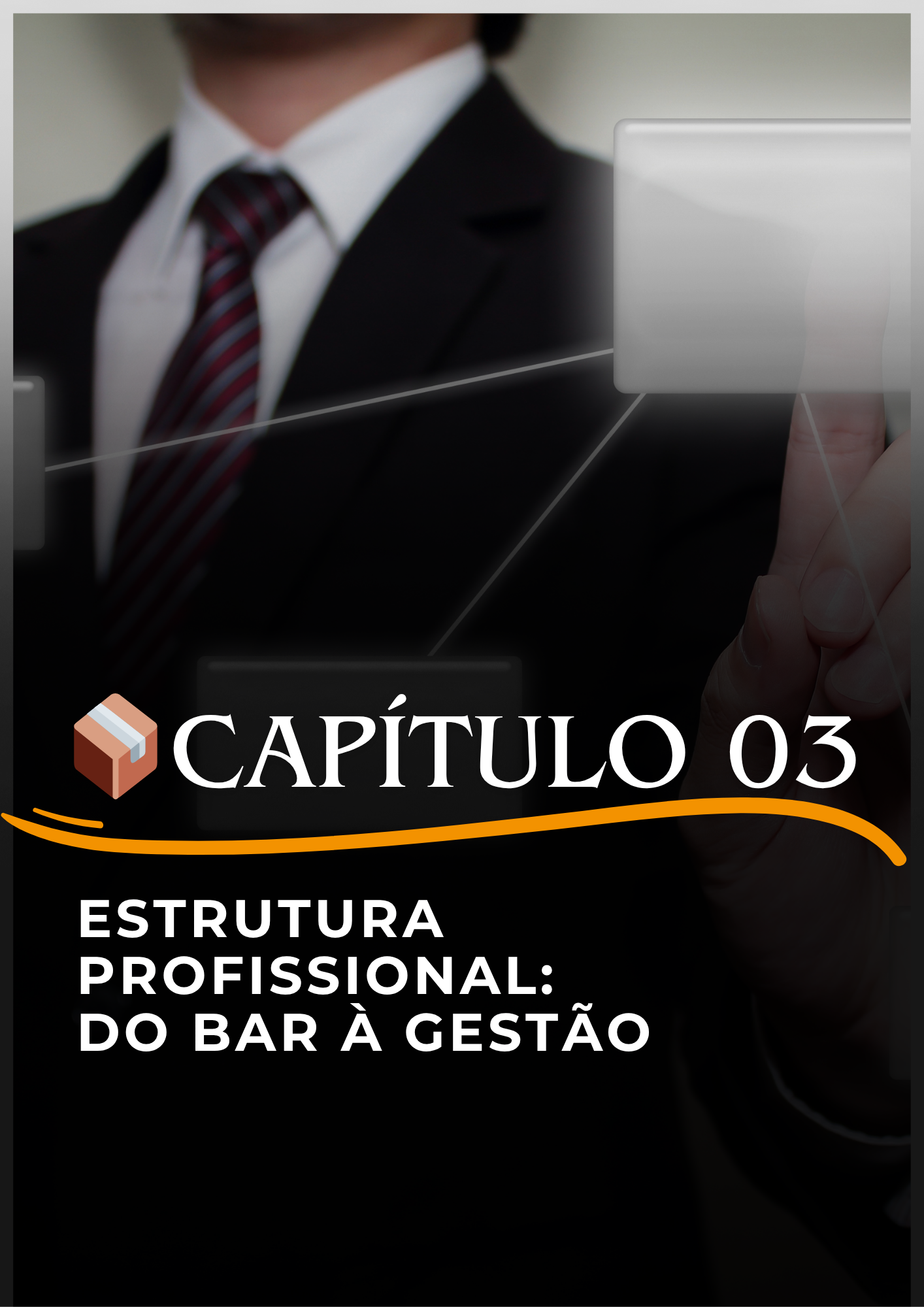 Black and White Simple Portfolio Cover Page